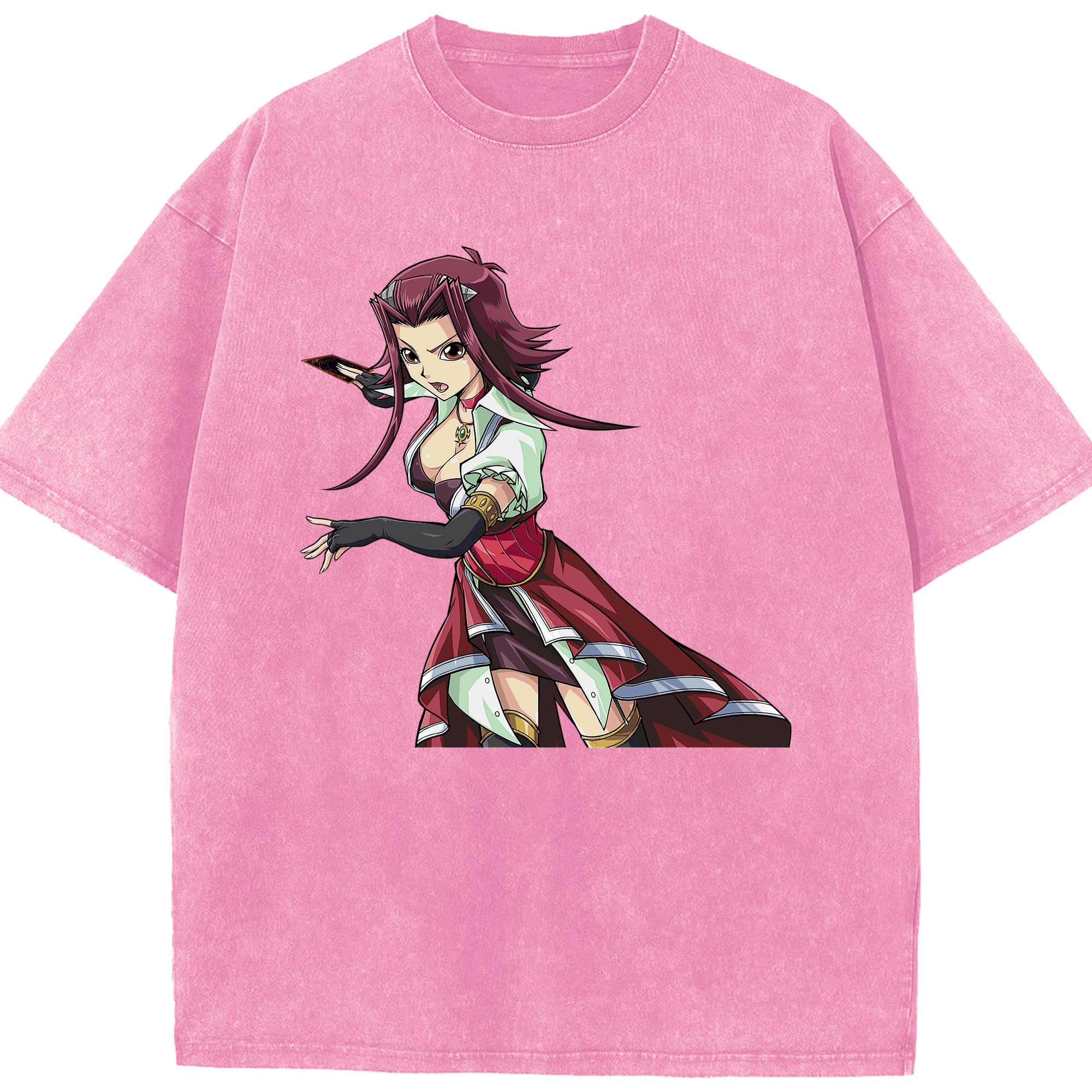 （画像用） 遊☆戯☆王 Yu-Gi-Oh! 綿100% ヴィンテージ風 半袖Tシャツ（フロントプリント）
